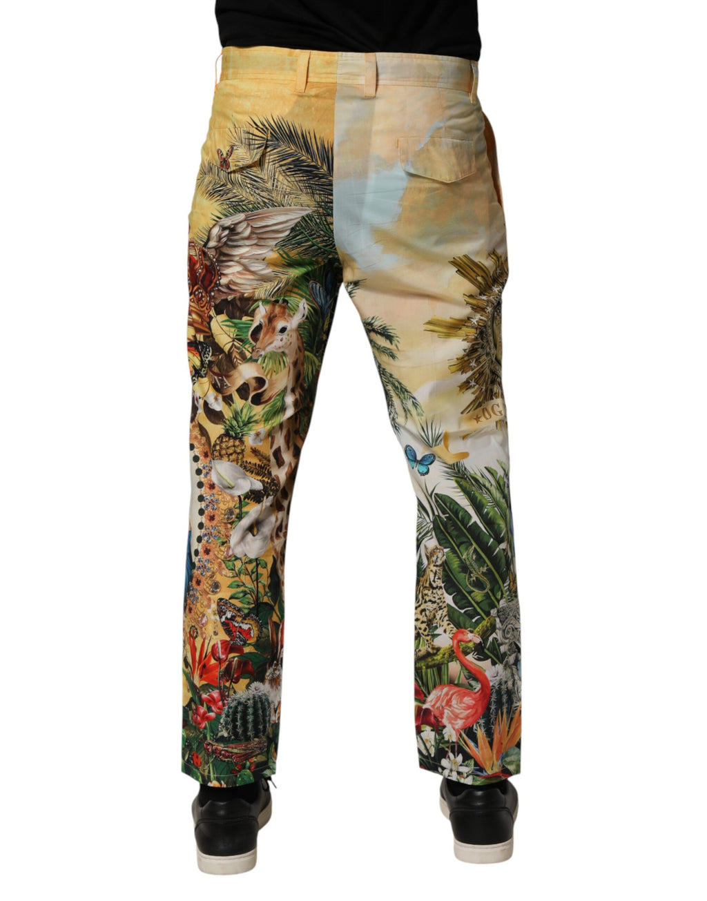 Dolce & Gabbana Multicolor Tropical King Lounge Trousers