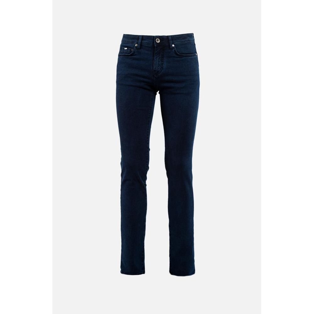 Blue Cotton Jeans Denim