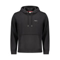 Black Polyester Men's Sweatshirt