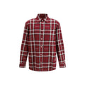 Gucci Red Cotton Patterned Shirt