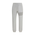 White Cotton Joggers (Workout Pants)
