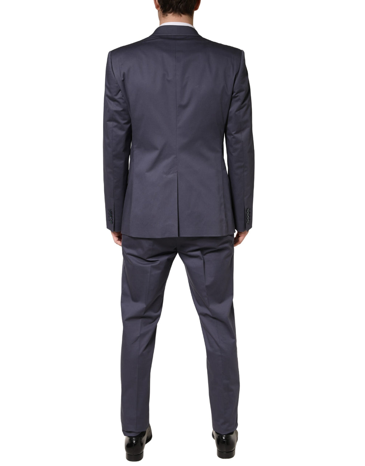 Dolce & Gabbana Blue Single-Breasted Martini 2-Piece Suit