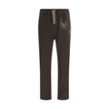 Moncler x Rick Owens Brown Cotton Track Pants