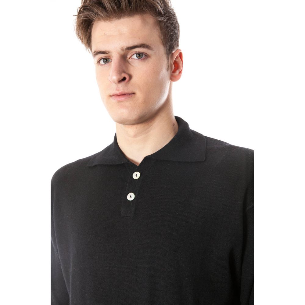Yuko Black Cashmere Sweater