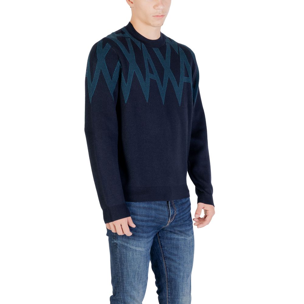 Black Marabou Sweatshirt