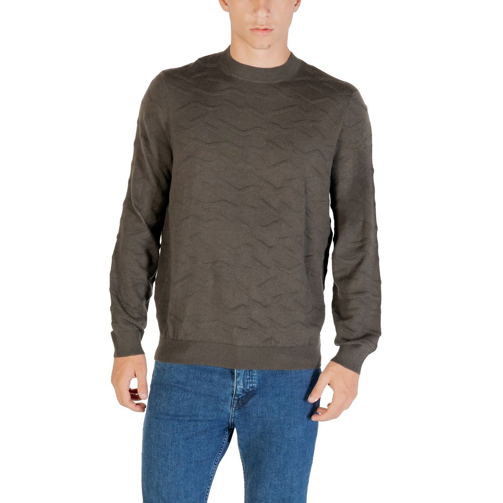 Green Marabou Sweatshirt
