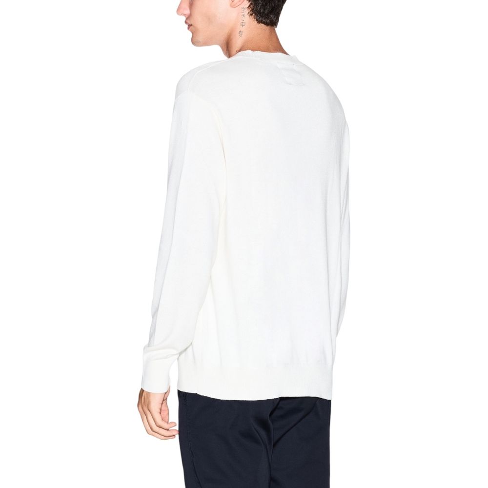 Cream Viscose Sweatshirt