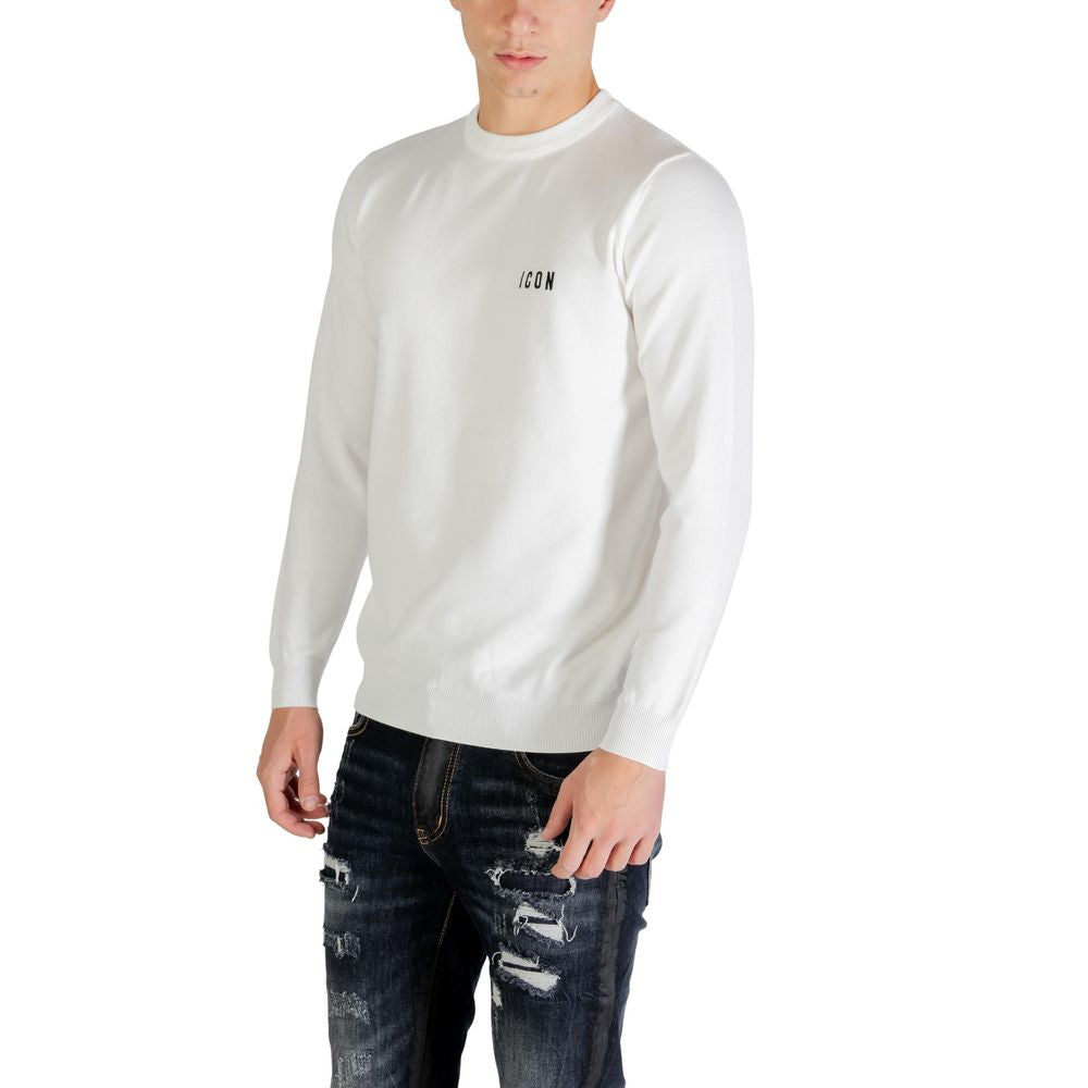 White Viscose Sweatshirt