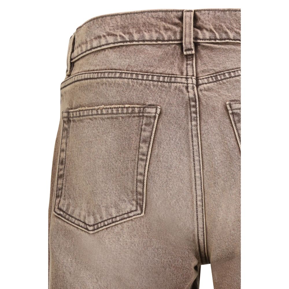 Our Legacy Red Cotton Bootcut Jeans