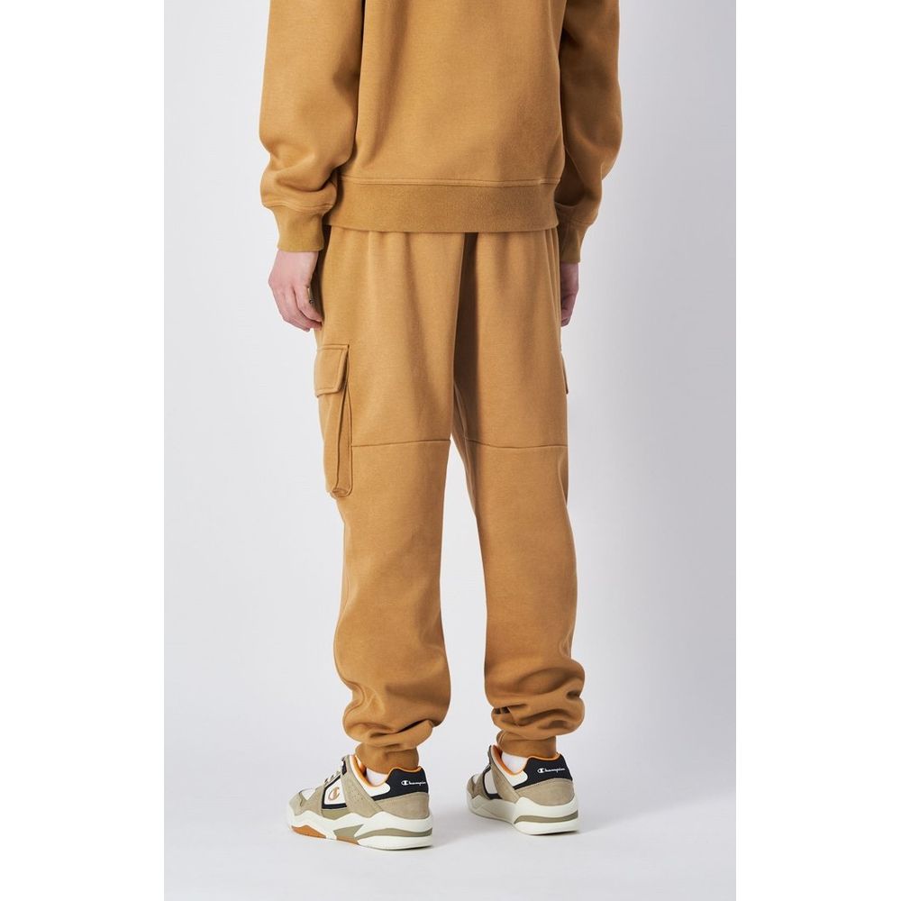 Brown Cotton Cargo Pants