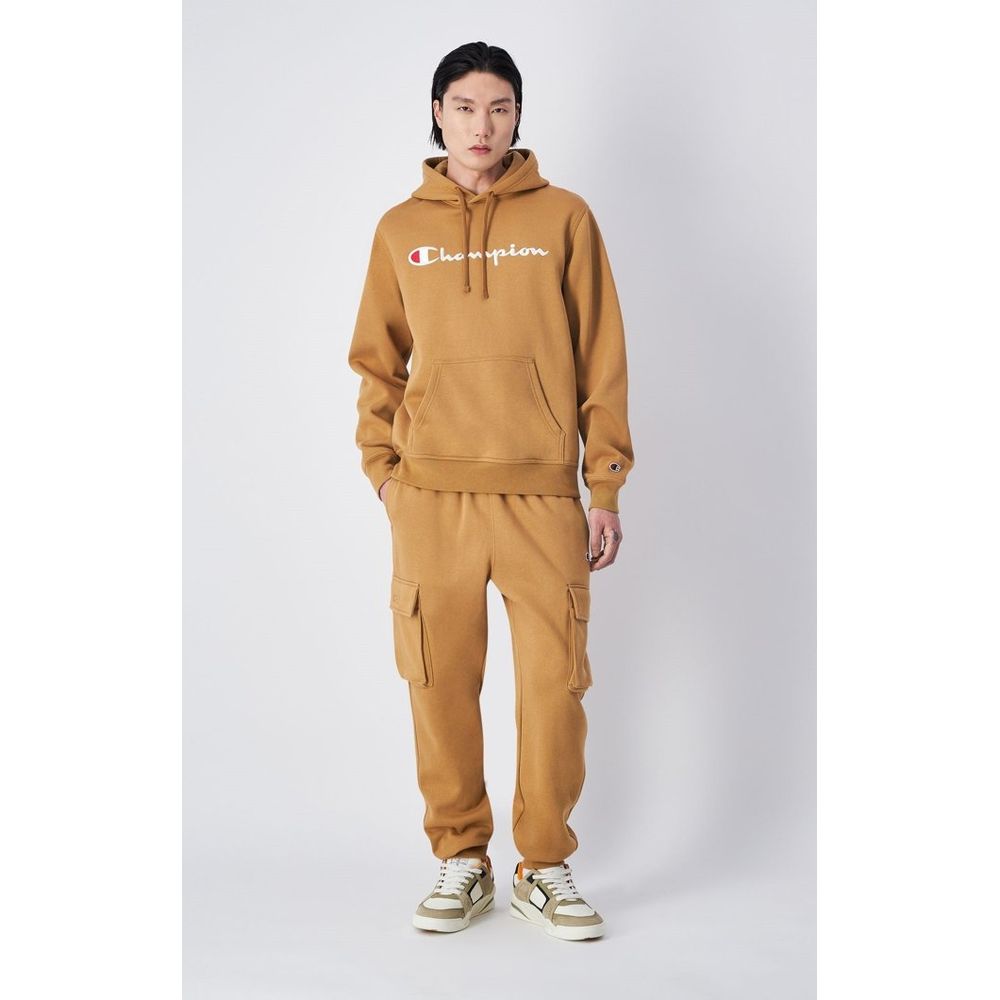 Brown Cotton Cargo Pants