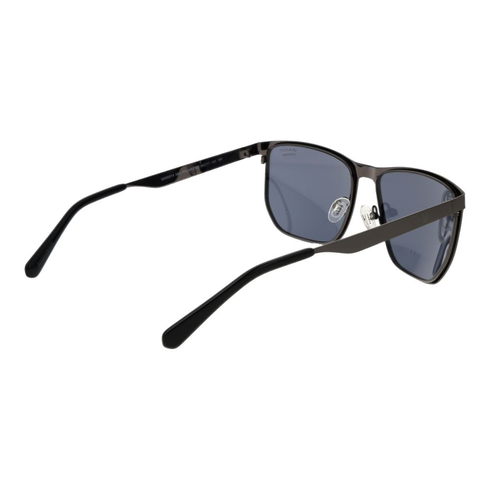 Gray Metal Sunglasses