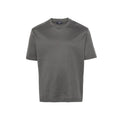 Herno Grey Cotton T-Shirt