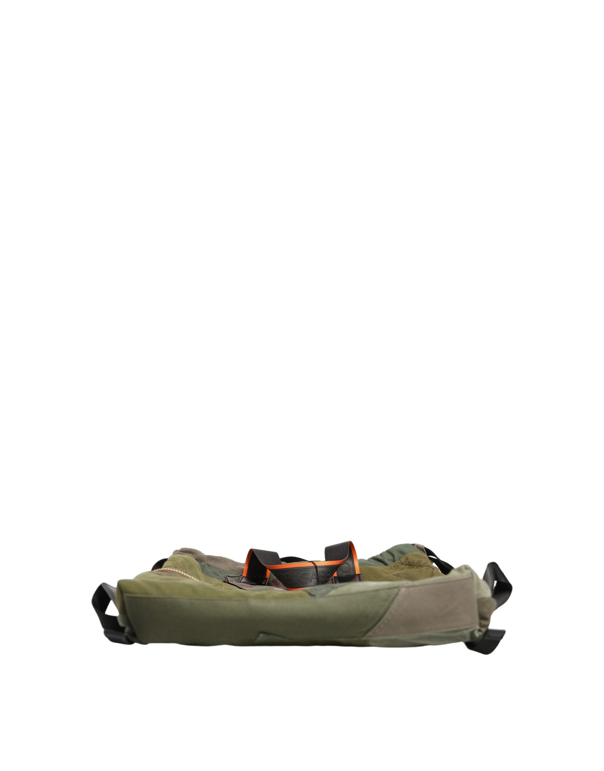 Dolce & Gabbana Military Green Patchwork Backpack