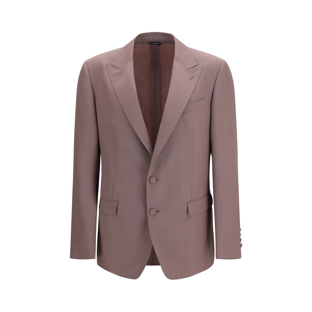 Dolce & Gabbana Brown Wool Jacket