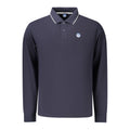 Blue Cotton Men's Polo