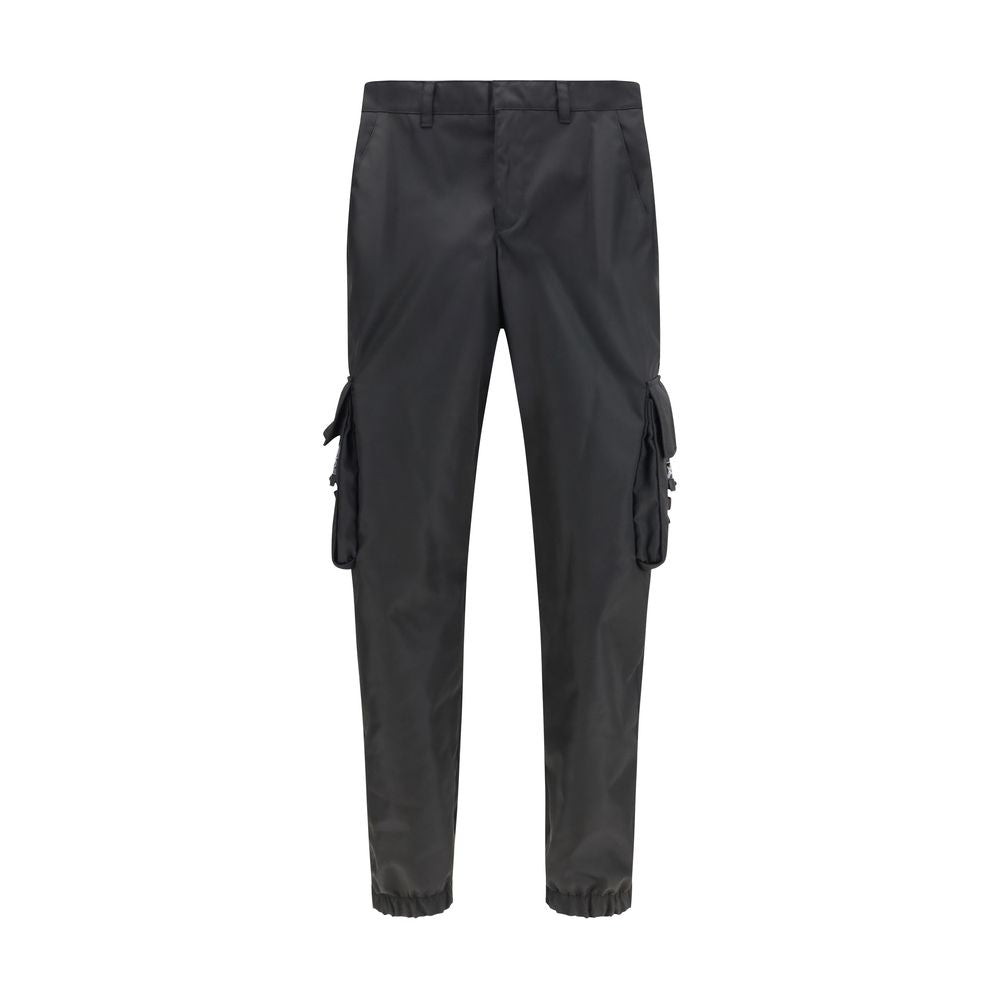 Prada Black Polyamide Track Pants