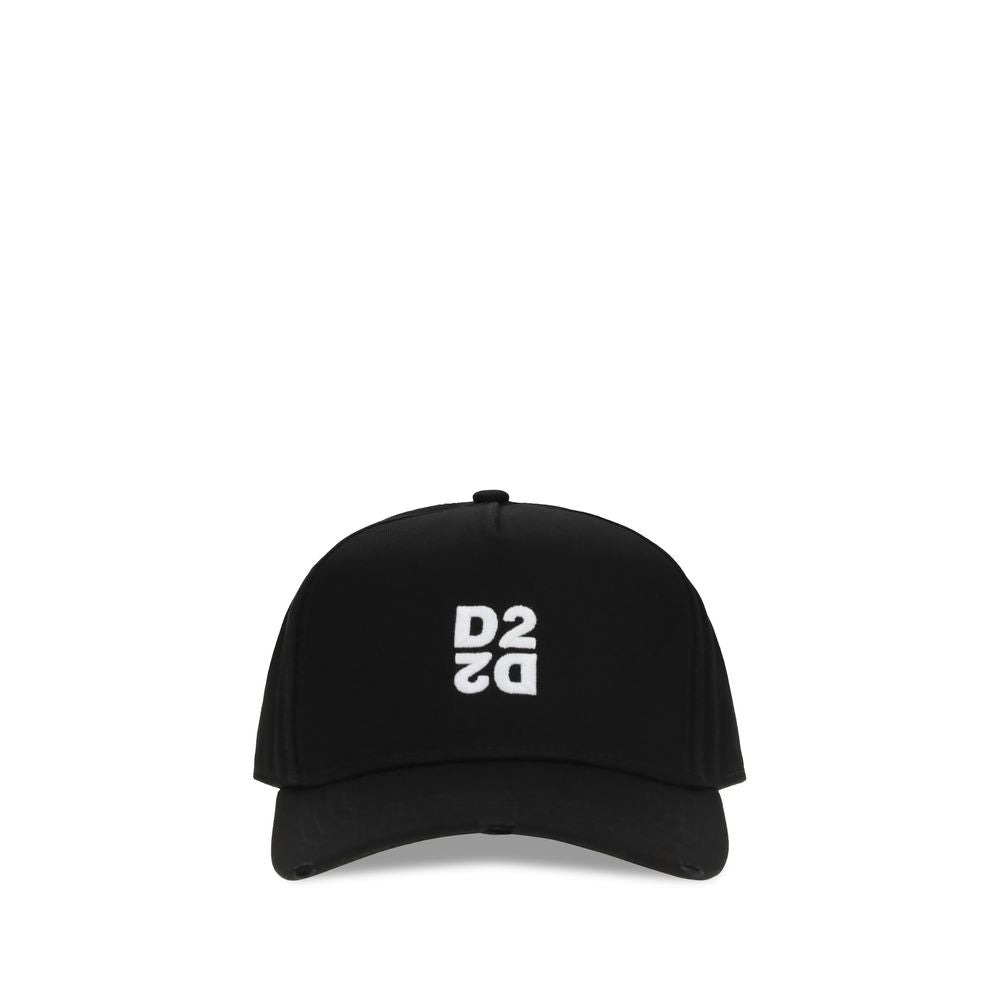 Black Cotton Cap (Baseball Hat)