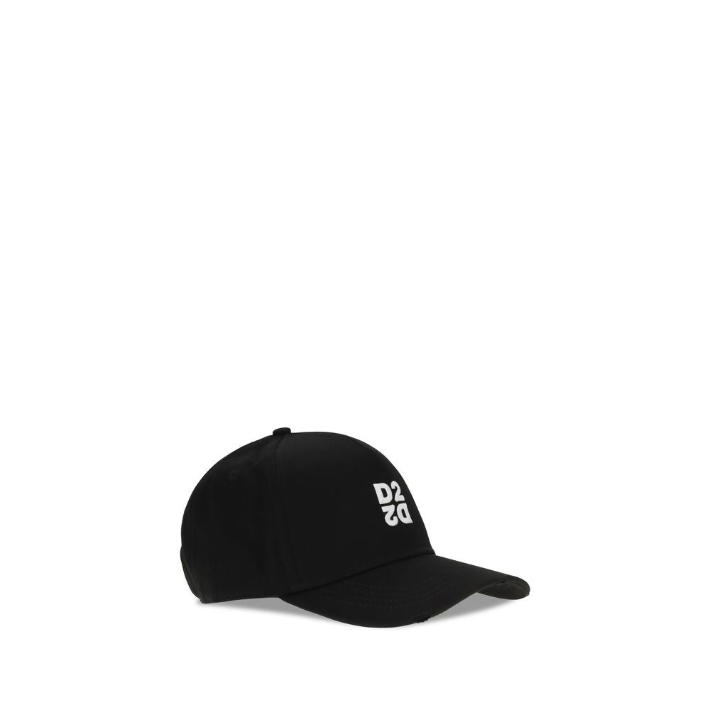 Black Cotton Cap (Baseball Hat)