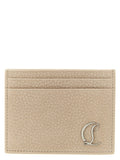 Beige Calfskin Cardholder
