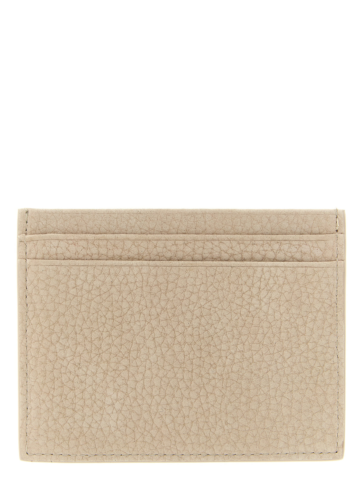Beige Calfskin Cardholder