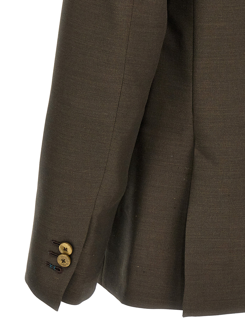 Maurizio Miri Bicolor Wool Blazer