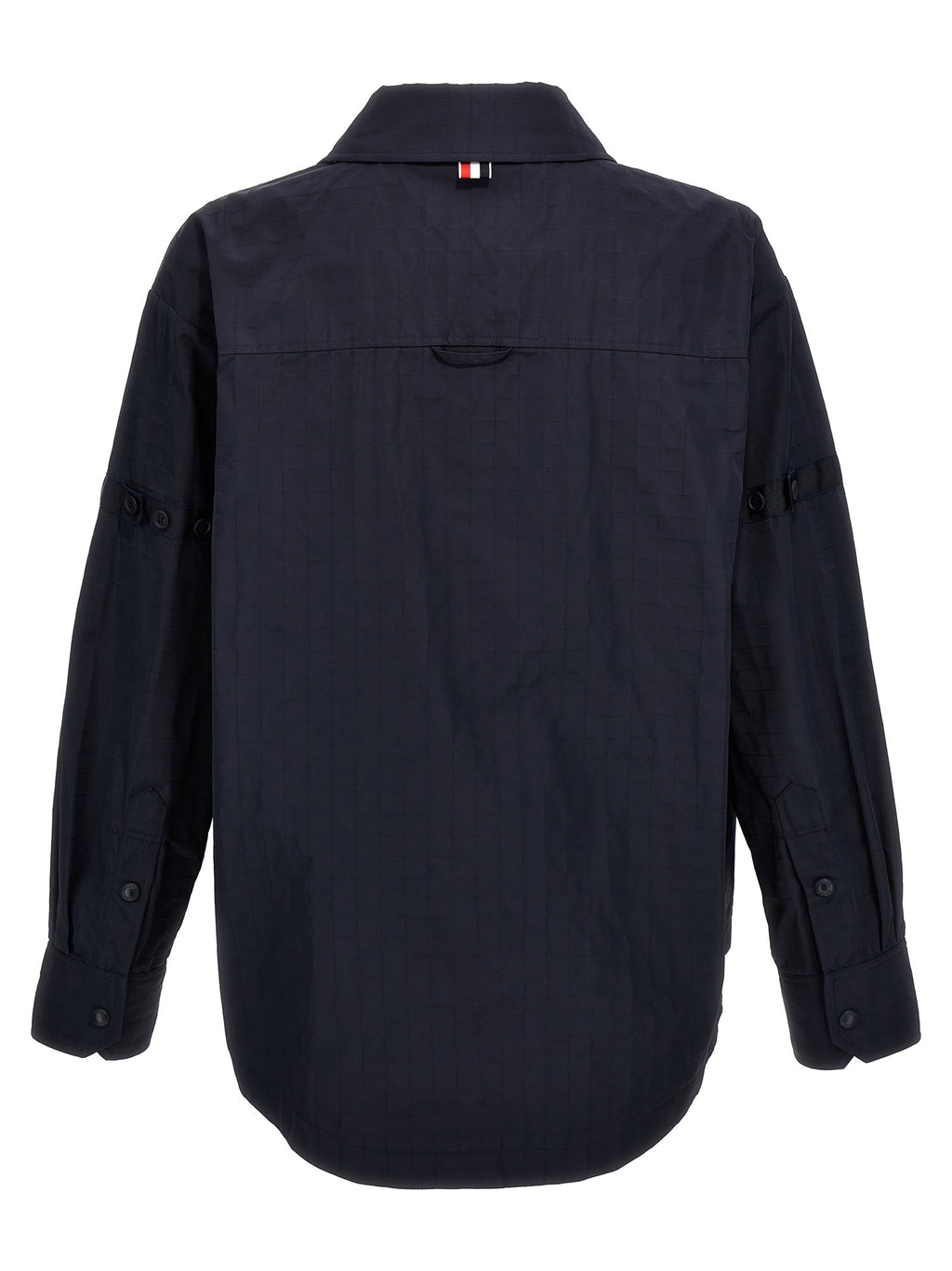 Thom Browne Blue Polyamide Shirt