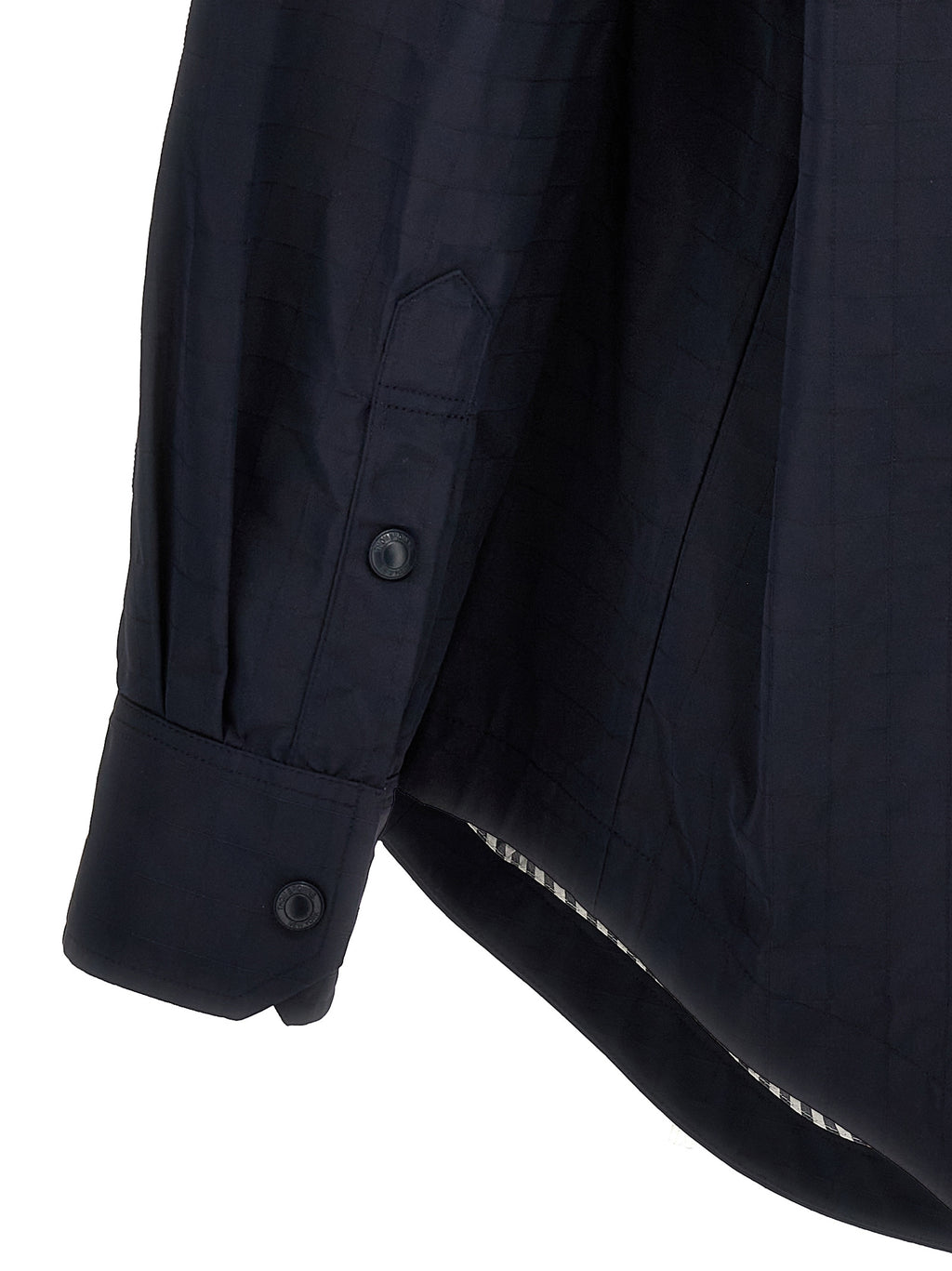Thom Browne Blue Polyamide Shirt