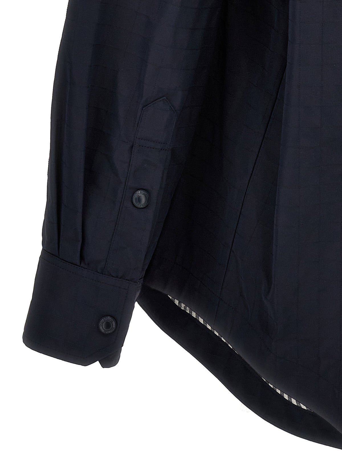Thom Browne Blue Polyamide Shirt