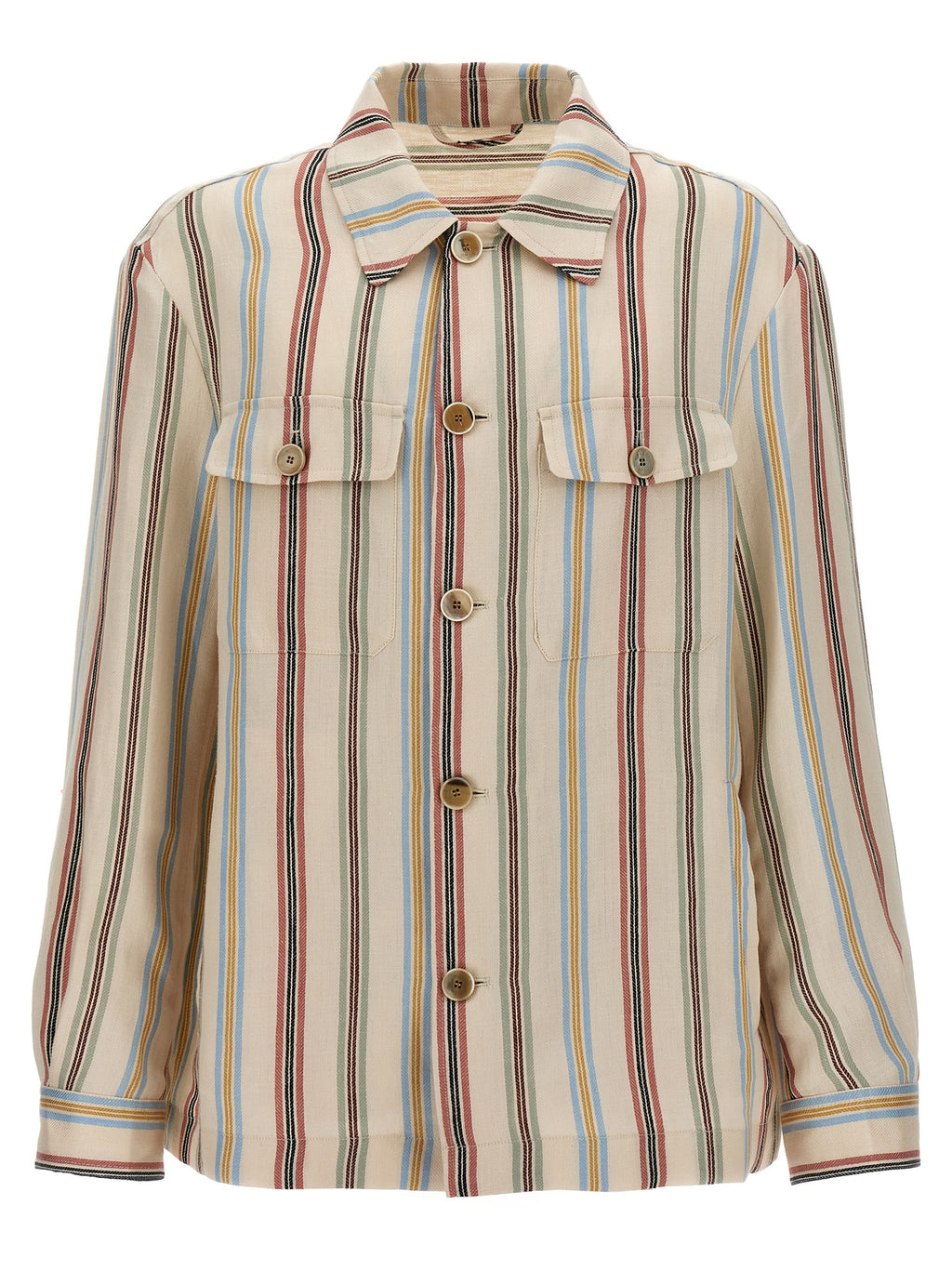 Etro Multicolor Linen Shirt