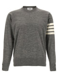 Gray Virgin Wool Cardigan