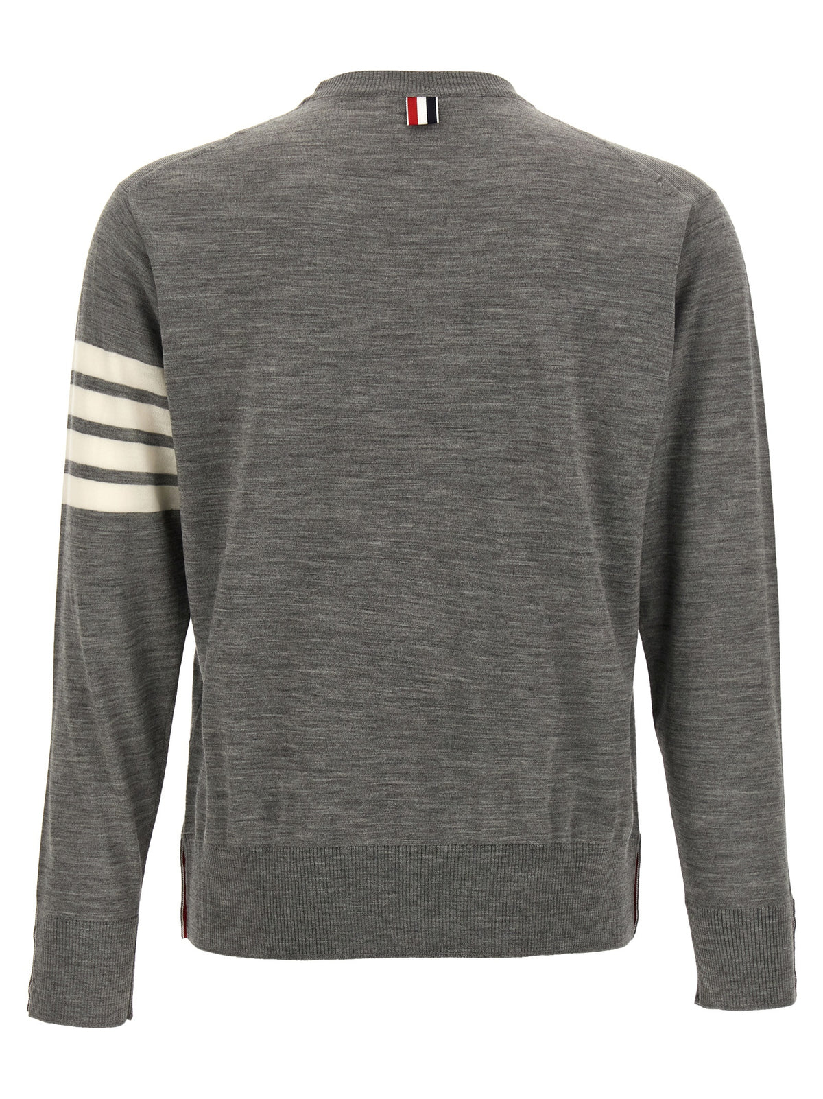 Gray Virgin Wool Cardigan