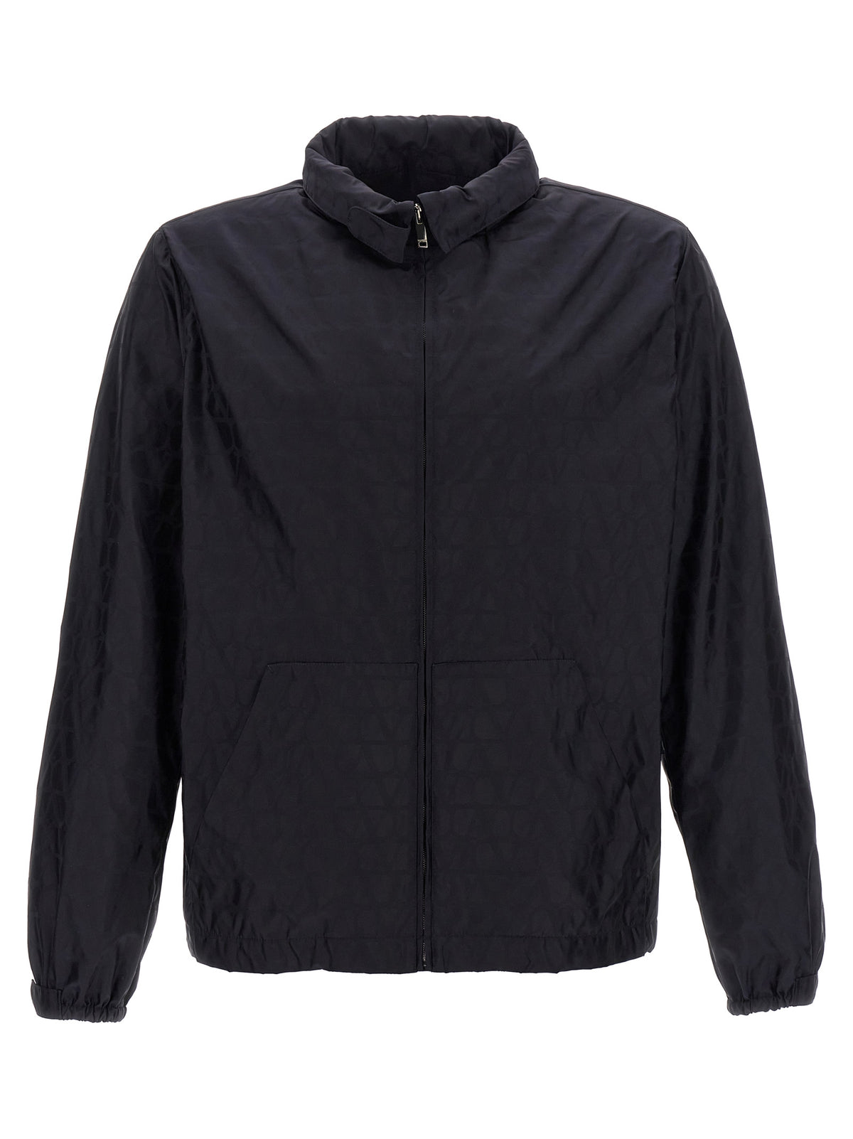 Valentino Garavani Blue Polyamide Shell Jacket