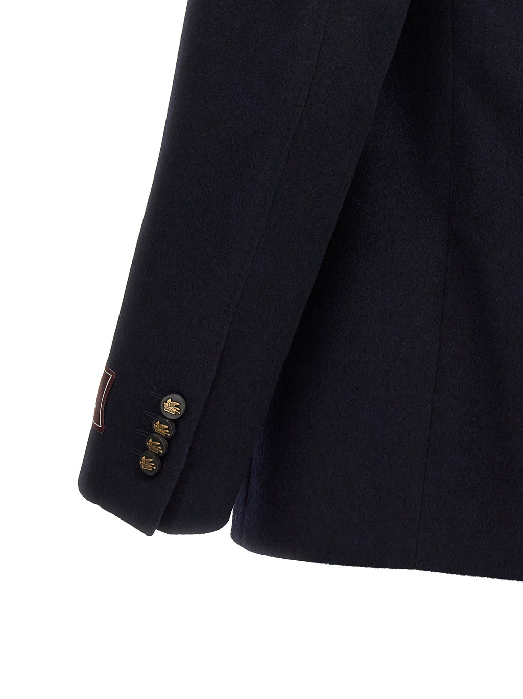 Etro Blue Cashmere Blazer