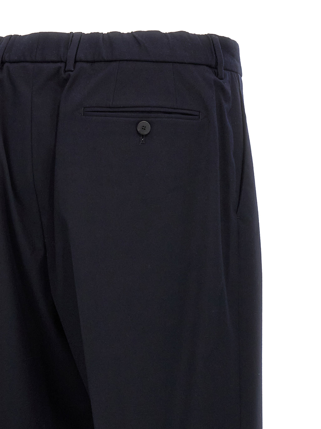 Cellar Door Blue Polyethylene Casual Trousers