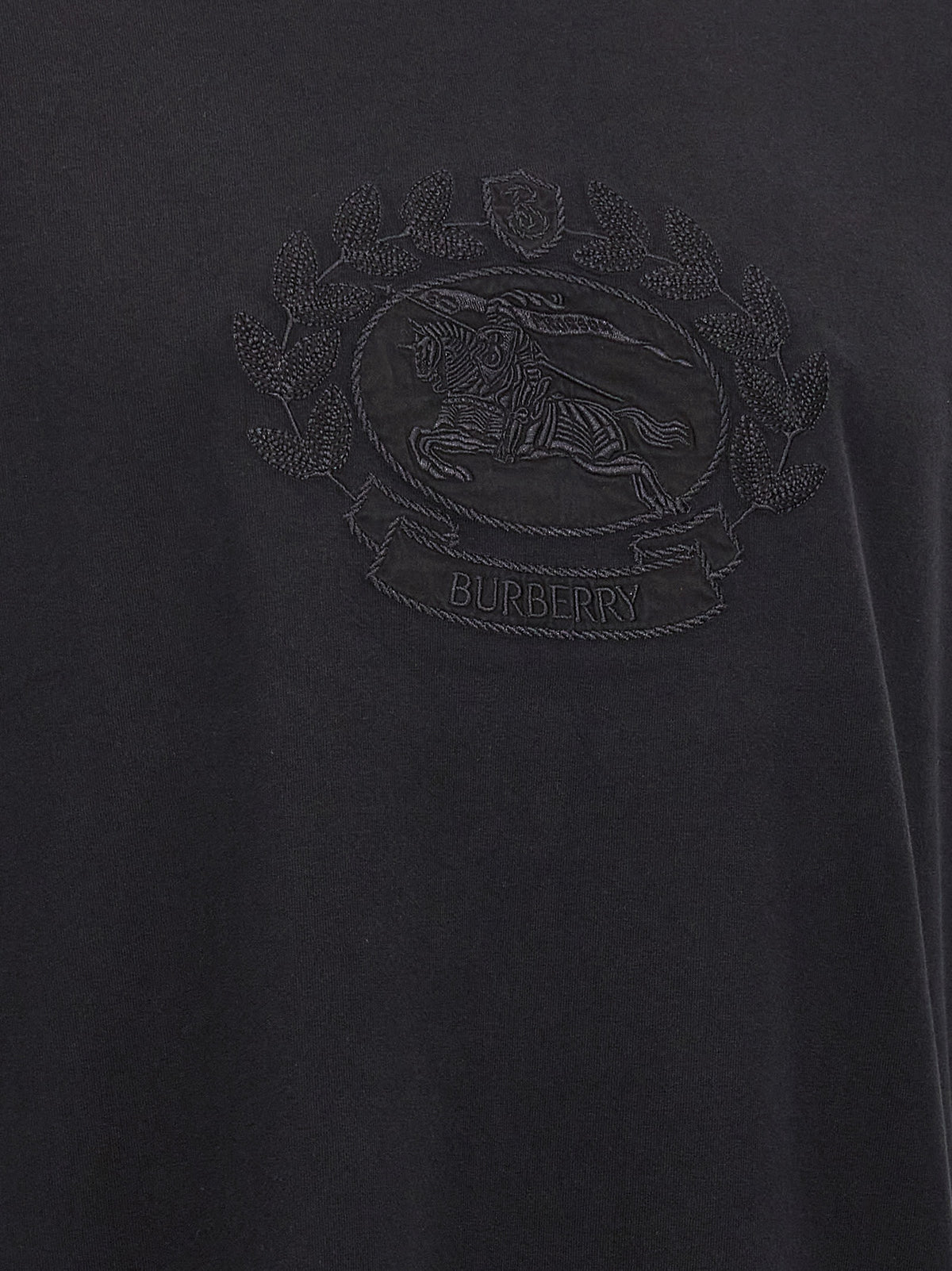 Black Cotton T-Shirt