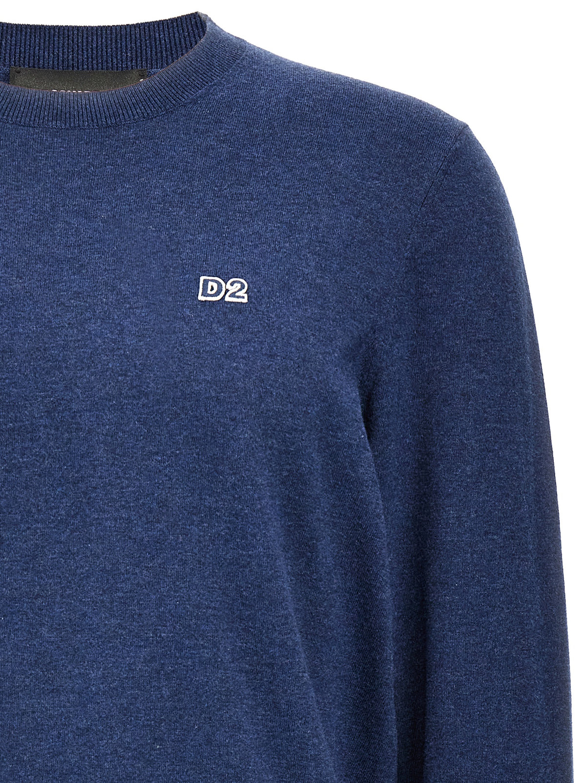 Dsquared2 Blue Cotton Cardigan