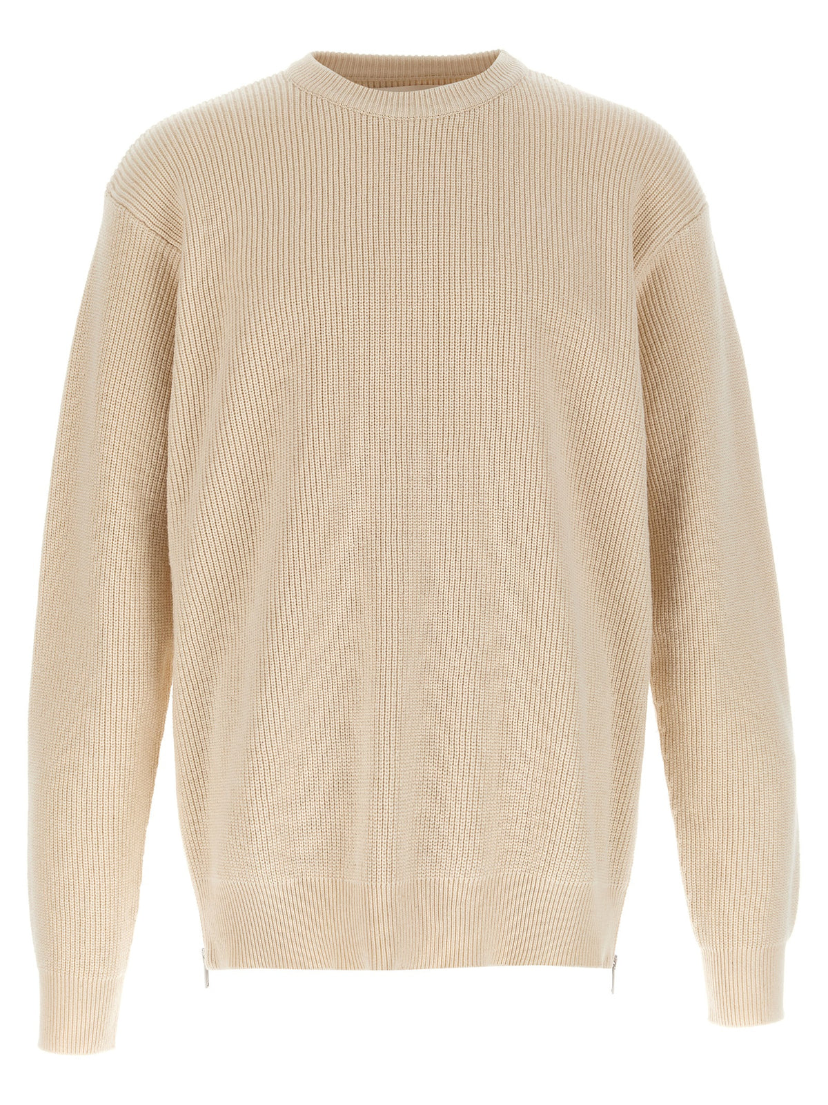 Beige Cotton Cardigan