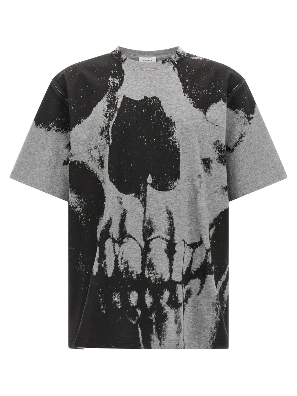 Alexander McQueen Grey Cotton T-Shirt
