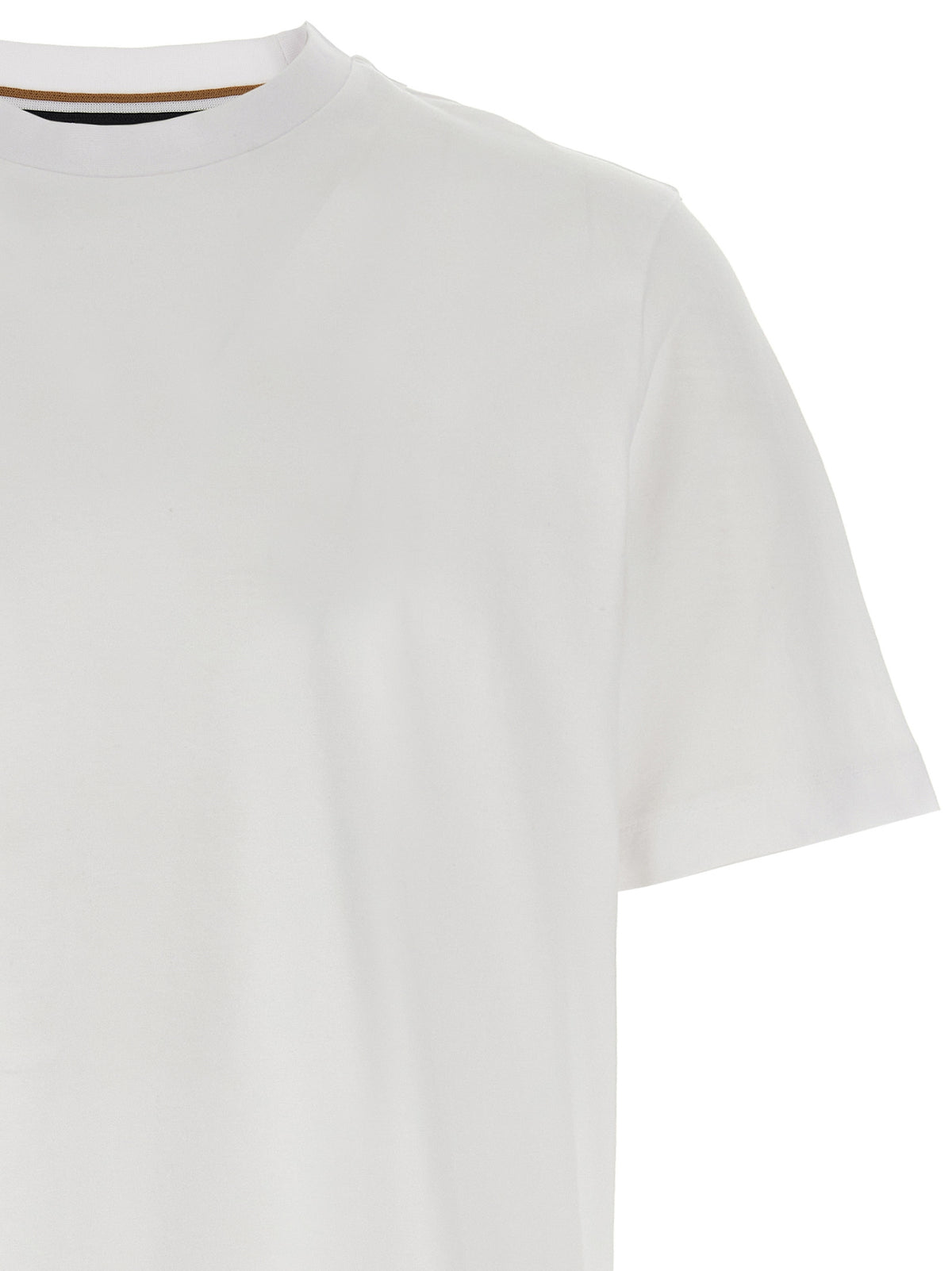 Hugo Boss White Cotton T-Shirt