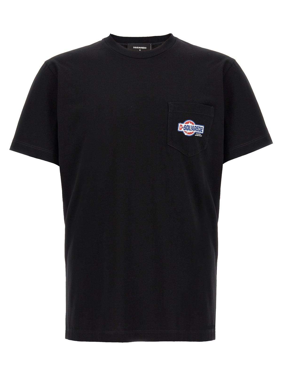 Dsquared2 Black Cotton T-Shirt