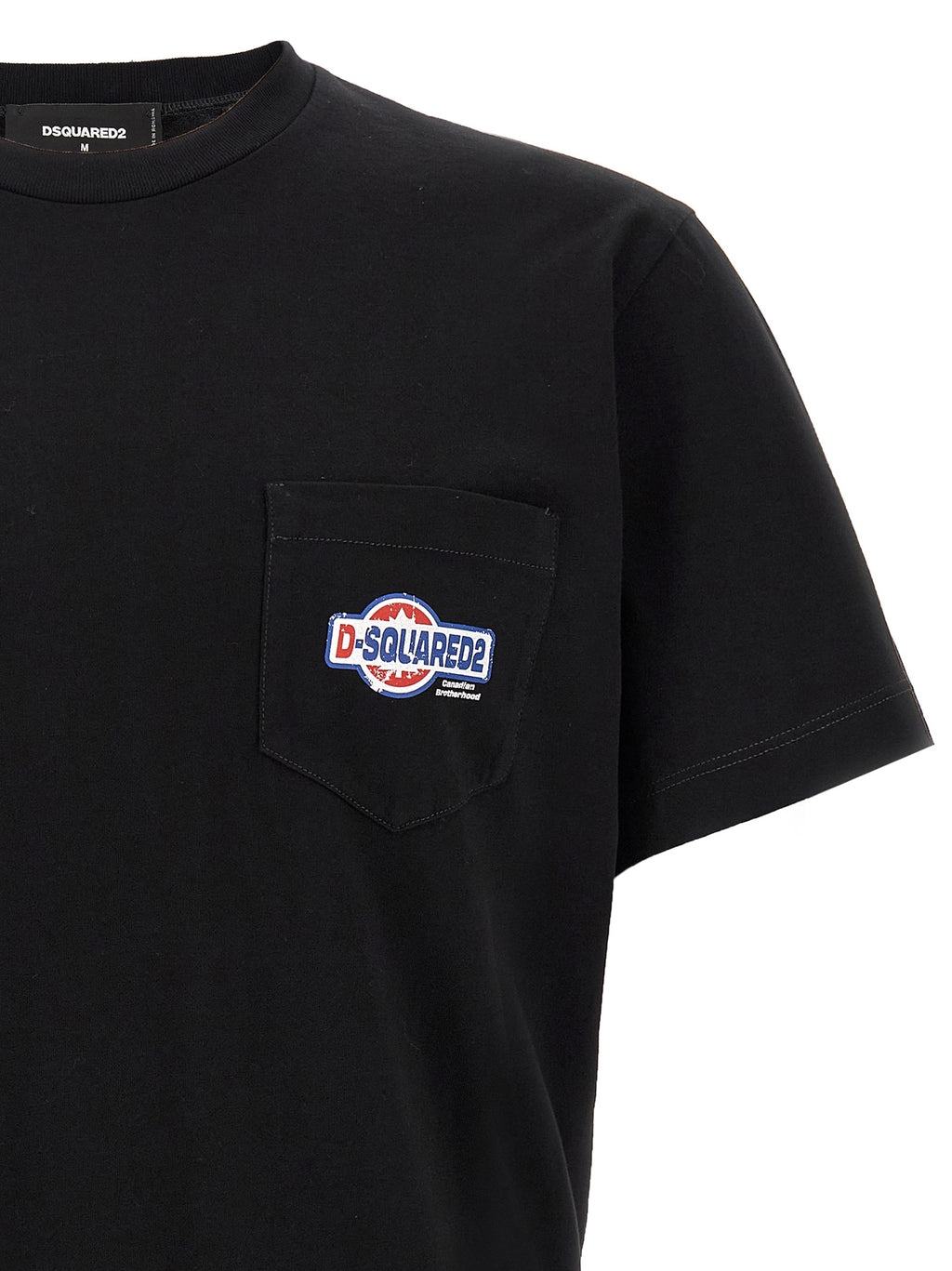 Dsquared2 Black Cotton T-Shirt