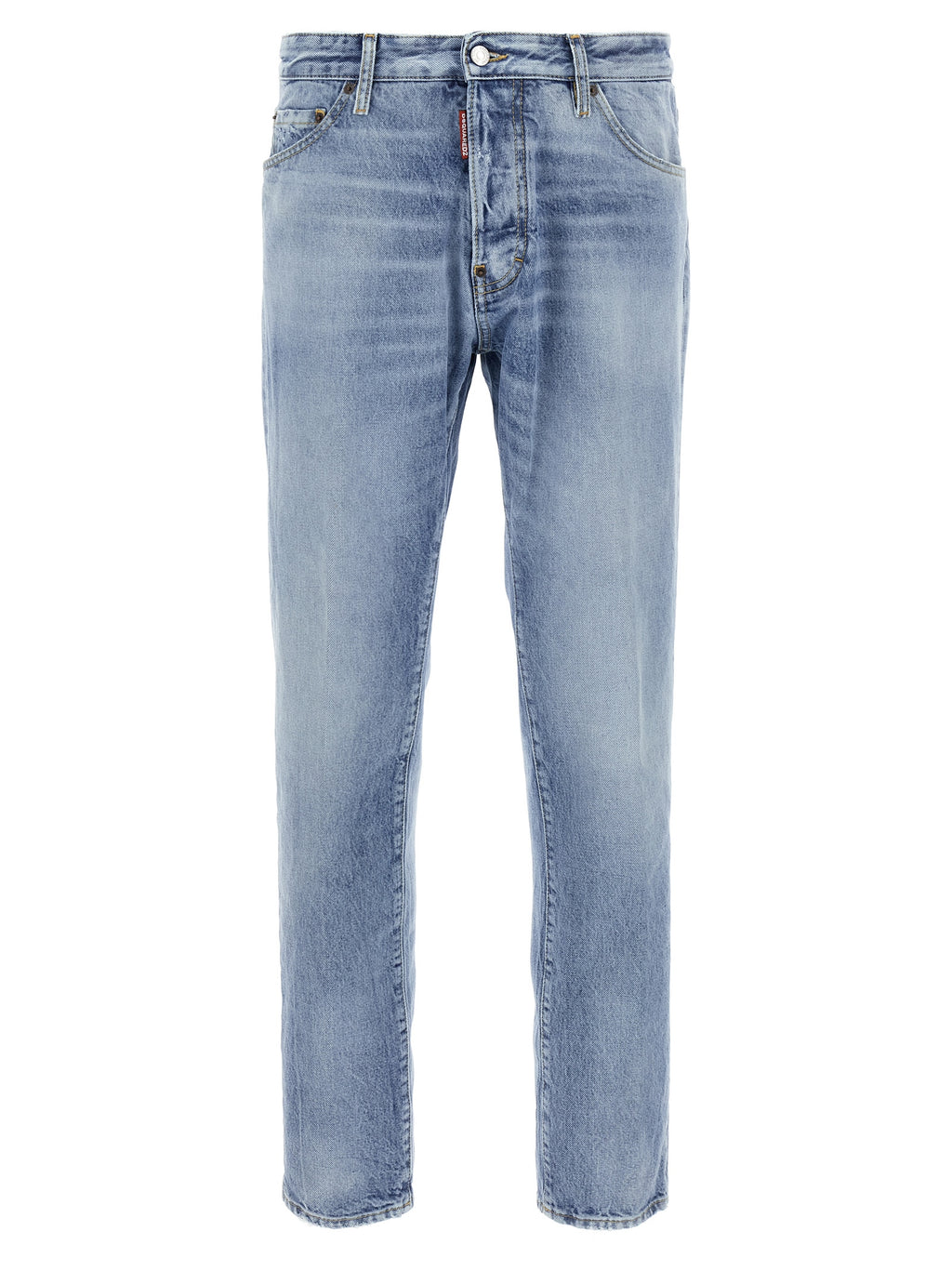 Dsquared2 Blue Cotton Skinny Jeans
