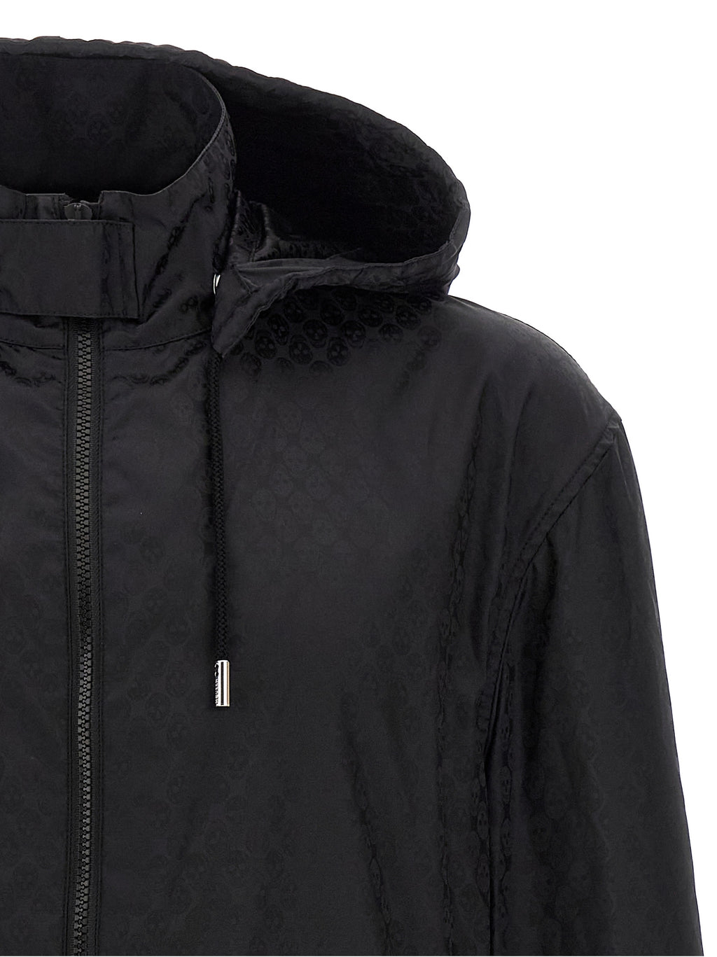 Alexander McQueen Black Polyamide Shell Jacket