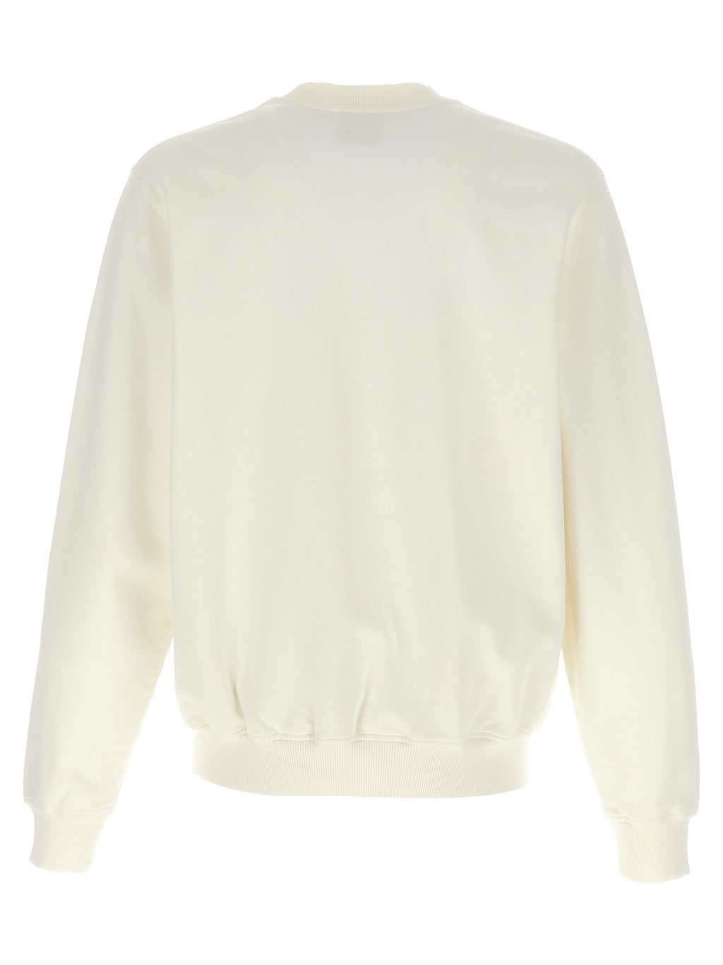 White Cotton Sweatshirt