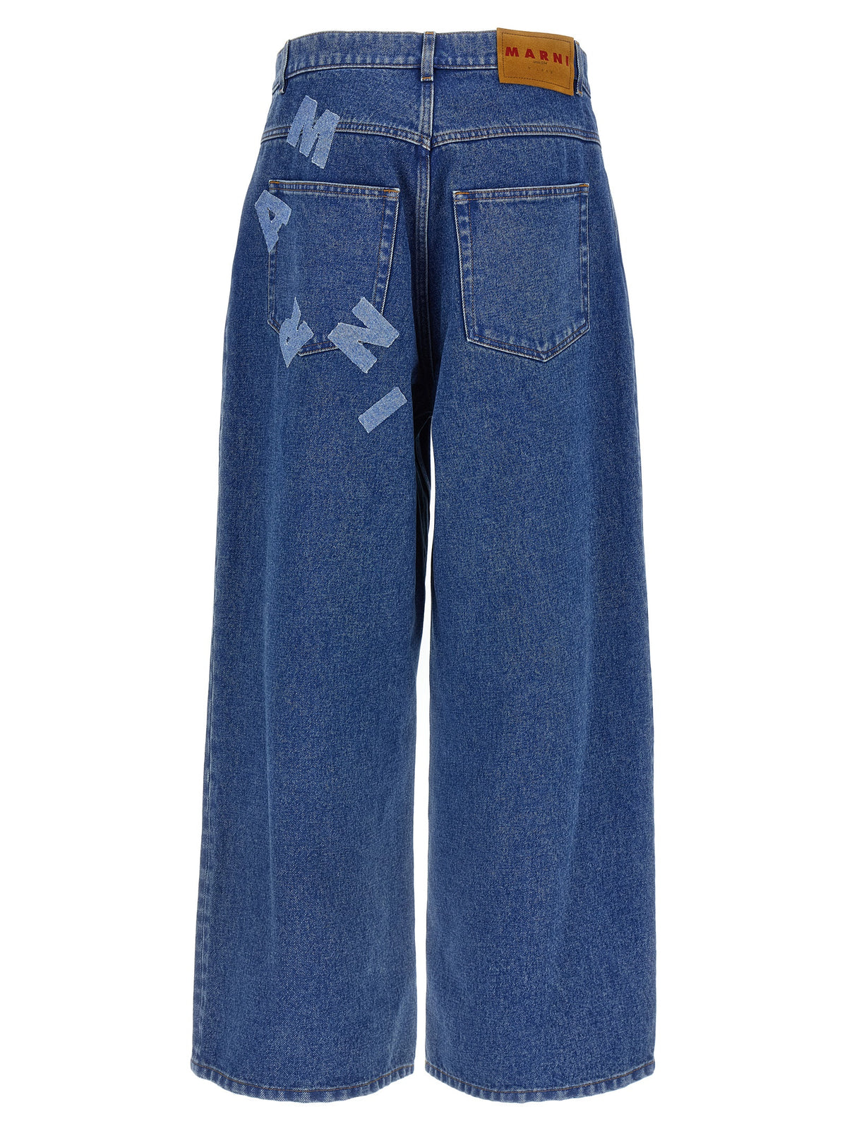 Marni Blue Cotton Jeans