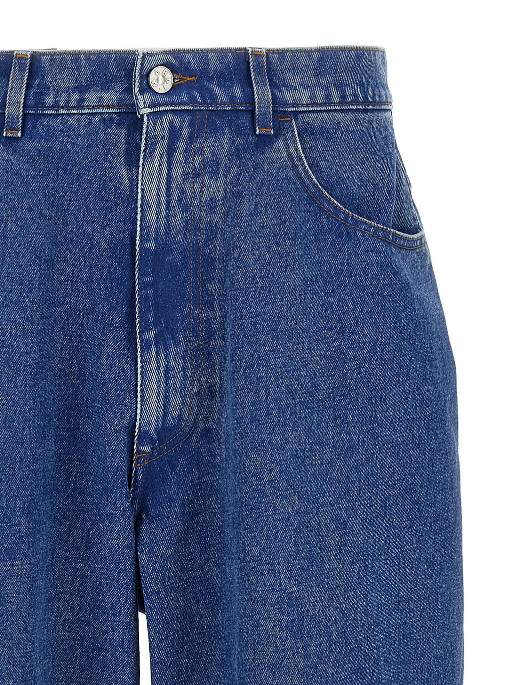 Marni Blue Cotton Jeans