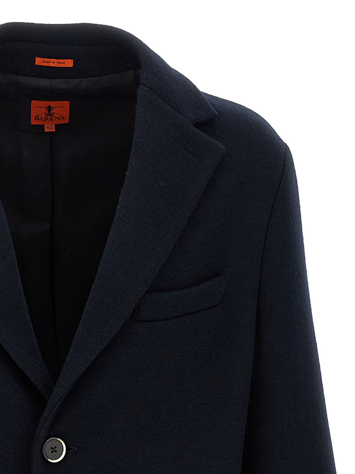 Black Virgin Wool Coat