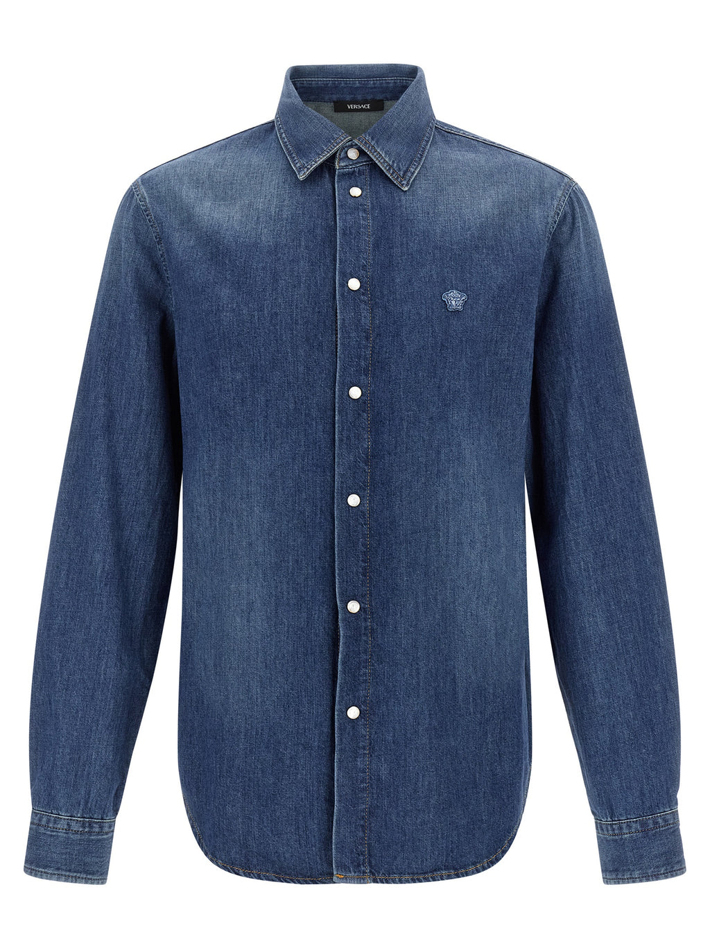 Blue Cotton Blouse