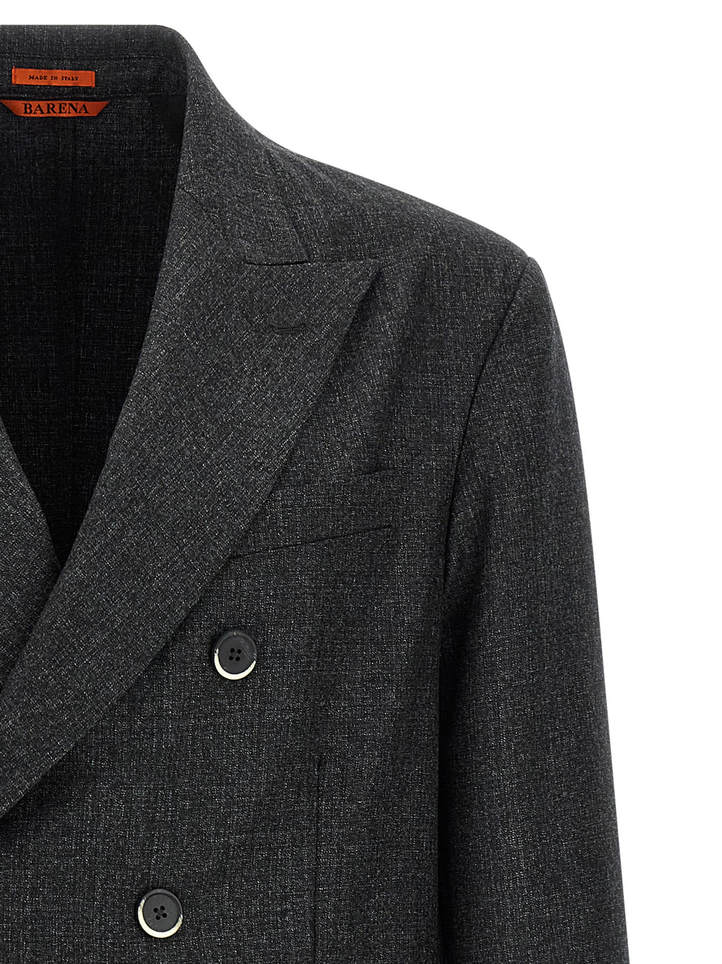 Barena Grey Virgin Wool Blazer